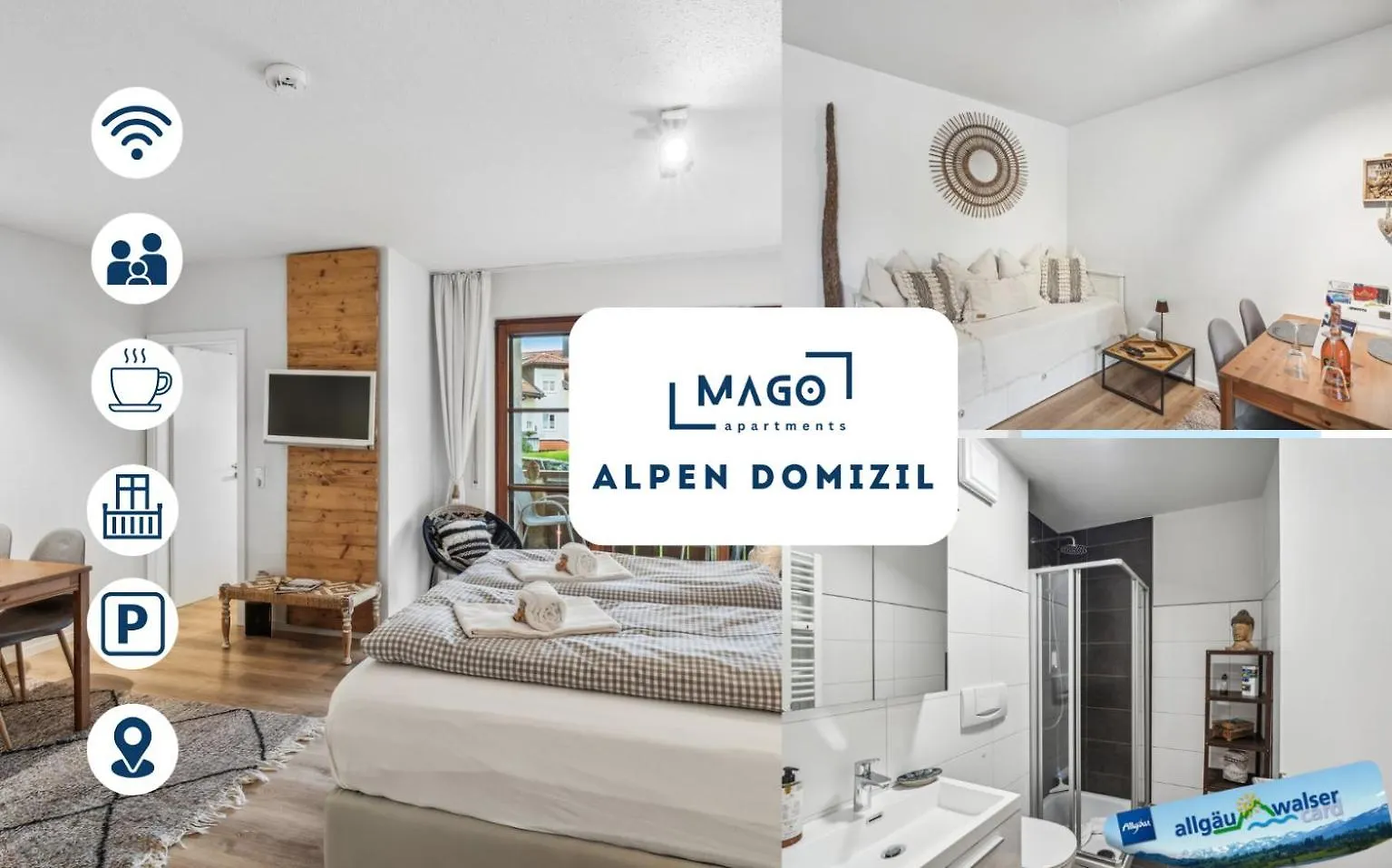Mago Alpen-Domizil Fuer 4, Zentral Apartment Oberstaufen